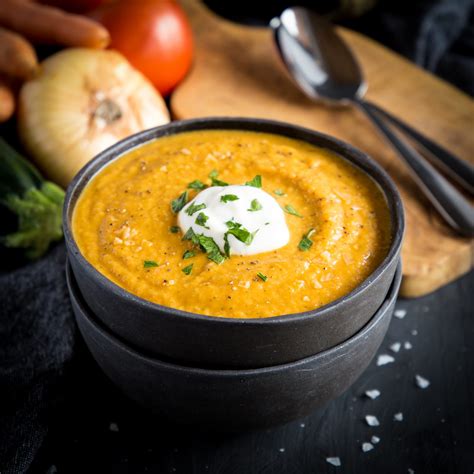 Roasted vegetable soup. Things To Know About Roasted vegetable soup. 
